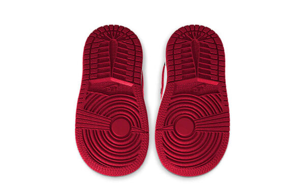 Air Jordan 1 Low Red White Black ילדים – נייק ג'ורדן – תמונה 3