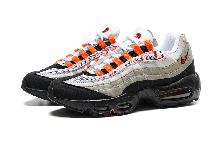 נעלי נייק NIKE AIR MAX 95 ORANGE GRAY BLACK TURKIZ – תמונה 3