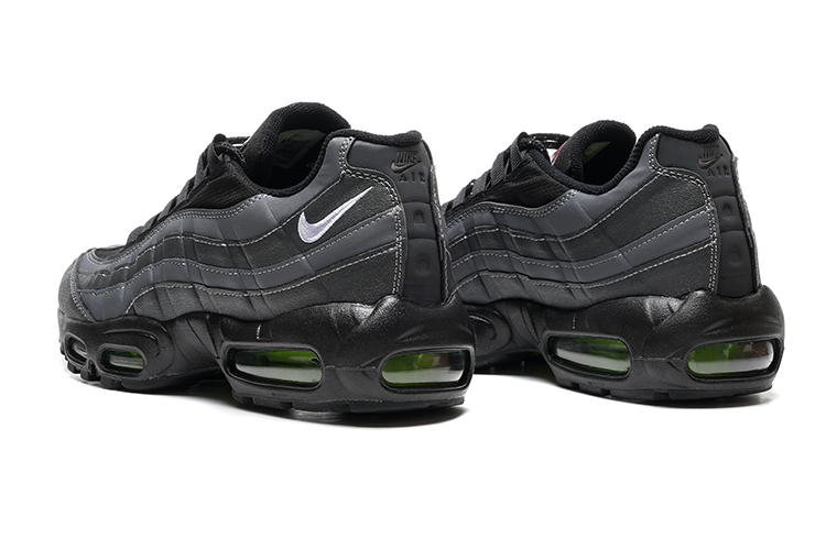 נעלי נייק NIKE AIR MAX 95 GRAY BLACK TURKIZ – תמונה 3