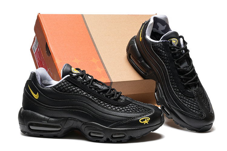 נעלי נייק NIKE AIR MAX 95 BLACK TURKIZ – תמונה 3
