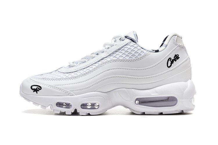 נעלי נייק NIKE AIR MAX 95 WHITE TURKIZ – תמונה 2