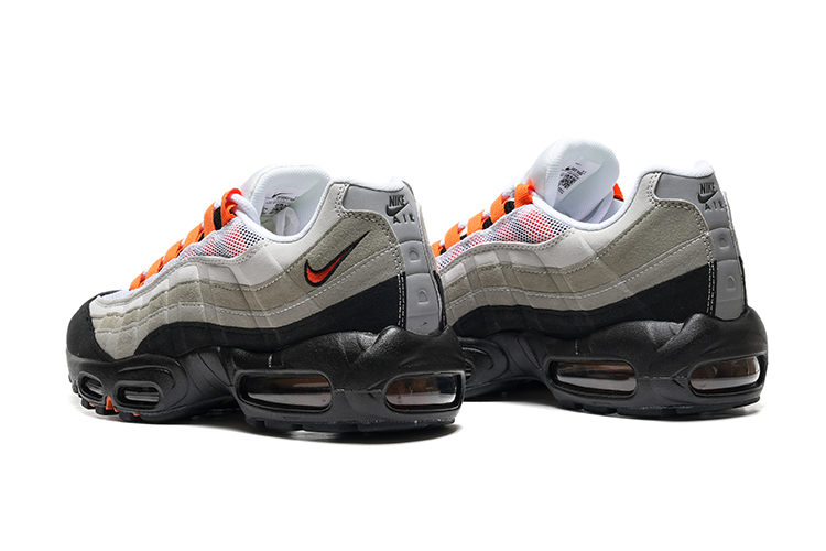 נעלי נייק NIKE AIR MAX 95 ORANGE GRAY BLACK TURKIZ – תמונה 4