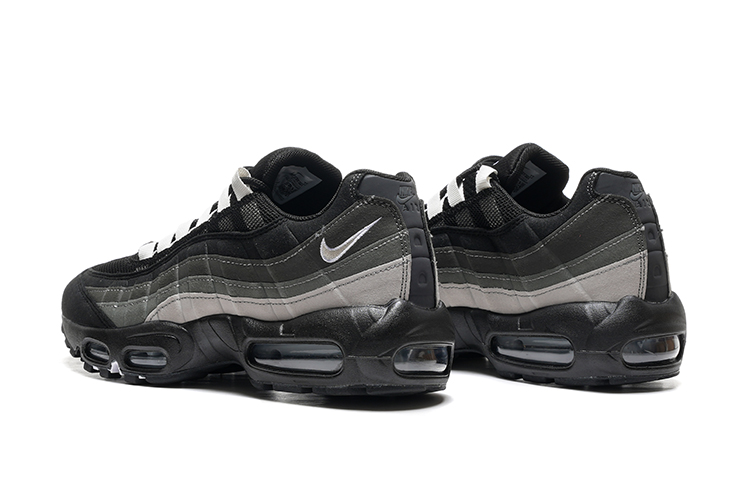 נעלי נייק NIKE AIR MAX 95 BLACK GRAY WHITE TURKIZ – תמונה 5
