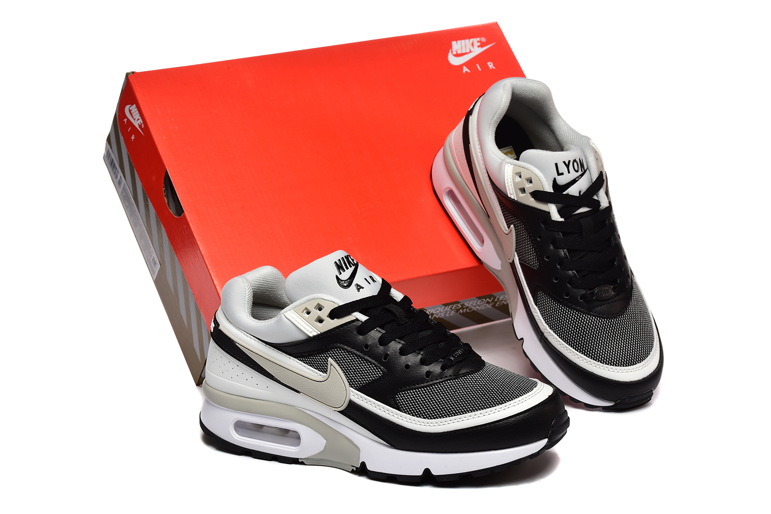 נעלי נייק Nike Air Max BW Perian Gray Black – תמונה 5