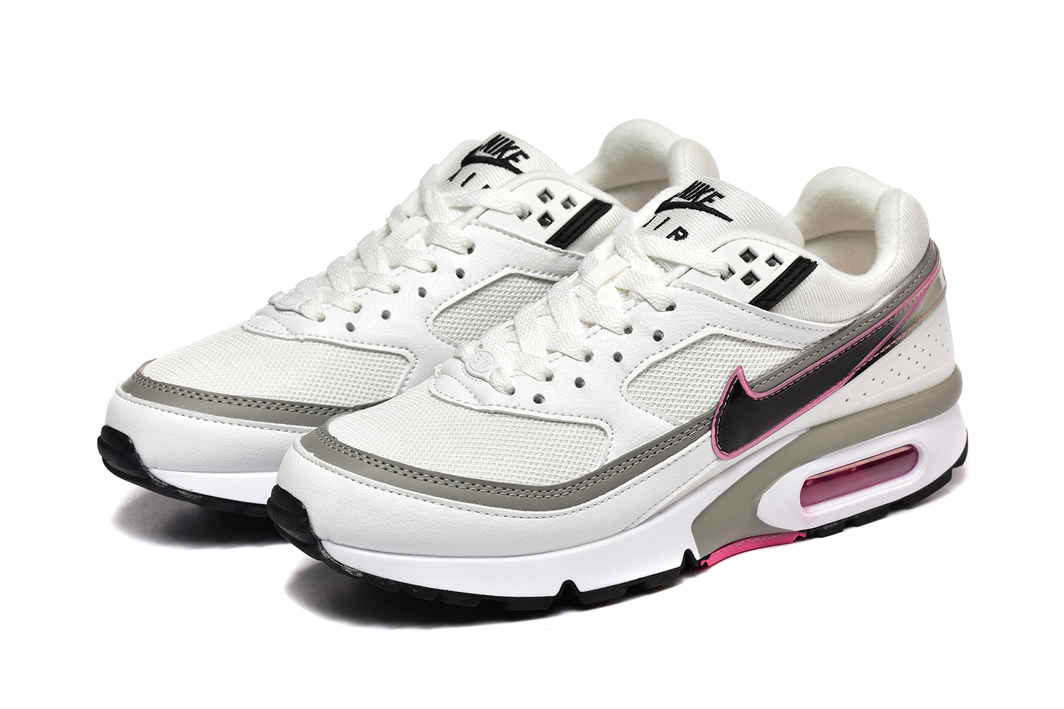 נעלי נייק Nike Air Max BW Perian White Pink – תמונה 3