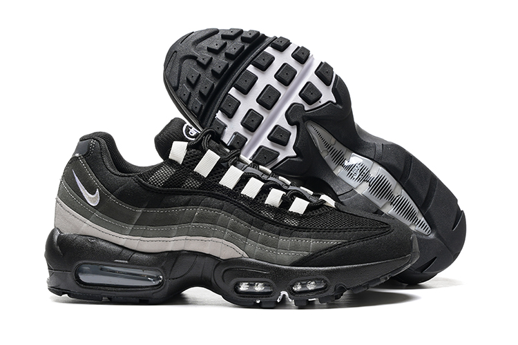 נעלי נייק NIKE AIR MAX 95 BLACK GRAY WHITE TURKIZ