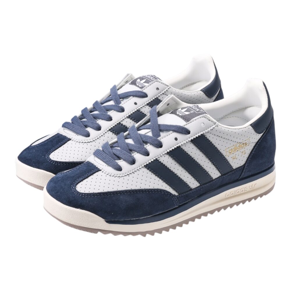 נעלי אדידס-Adidas SL 72 White Blue soft – תמונה 3