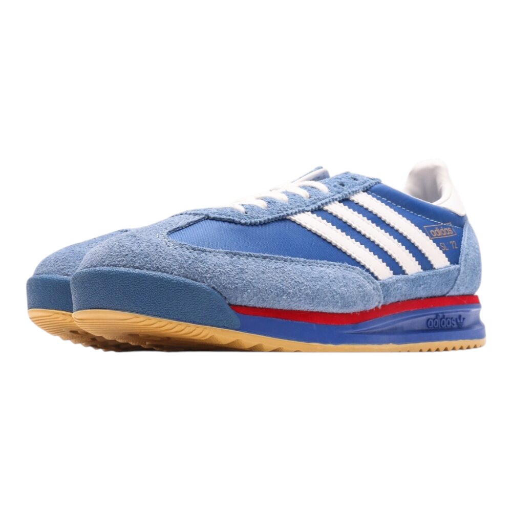 נעלי אדידס-Adidas SL 72 Blue White soft – תמונה 3